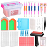 117-Piece: 5D Diamond Painting Tools Accessories Kit
