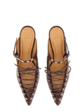 Ganni Women Mule Lace-Up