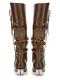 Ganni Women Slouchy Boot "Butterfly"
