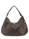 Ganni Women Hobo Bag "Croco Xxl"