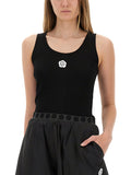Kenzo Women Tank Top With Embroidery "Boke Flower 2.0"