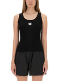 Kenzo Women Tank Top With Embroidery "Boke Flower 2.0"