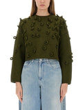 Jw Anderson Women Loop Cropped Jersey