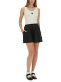 Kenzo Women Tank Top With Embroidery "Boke Flower 2.0"