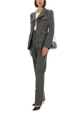Alexander Mcqueen Women Shirt With Ruffles