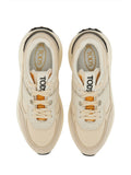Tod's Women Fabric And Suede Sneaker