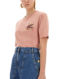 Etro Women T-Shirt With Pegasus