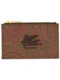 Etro Men Card Holder "Arnica" With Pegasus