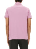 Etro Men Cotton Polo Shirt With Pegasus