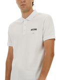 Moschino Men Cotton Pique Polo