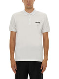Moschino Men Cotton Pique Polo