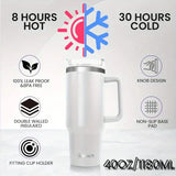 Multi-Color Travel Tumbler with Spill-Proof Lid - 1180ml/40oz