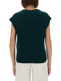 Guest In Residence Women Ribbed Knit Vest