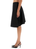 Alexander Mcqueen Women Flared Midi Skirt