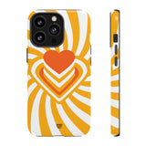HEART RAY STACK | Tough Phone Case