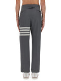Thom Browne Men Classic Pants With Martingale