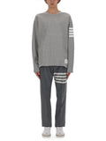 Thom Browne Men Classic Pants With Martingale