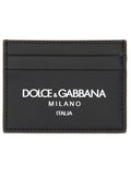 Dolce & Gabbana Men Portacarte In Pelle