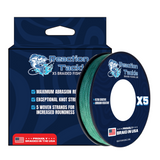 Reaction Tackle BRAIDED IN THE USA Fishing Line- X5