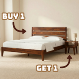 Emery Solid Wood Bed Frame