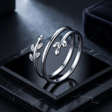925 Sterling Silver Oxidized Ring for Women