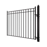 [12-18FT] Heavy-Duty Madrid-Style Premium Steel Dual-Swing Driveway Gate (SAK38546)