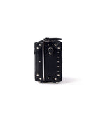 Aristocratic Leather Mini Case - Black