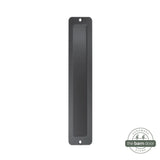 Barn Door Partial Radius Flush Pull