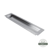 Barn Door Stainless Steel Square Corner Flush Pull