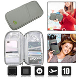 12 Pocket Travel Passport Wallet