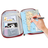 12 Pocket Travel Passport Wallet