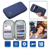12 Pocket Travel Passport Wallet