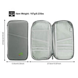 12 Pocket Travel Passport Wallet