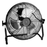 12" Floor Fan Copper Motor High-Velocity with 3 Adjustable Speeds