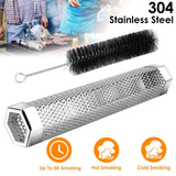 12-Inch Stainless Steel BBQ Grill Smoker Tube