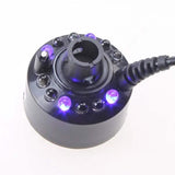 12 LED Mist Maker Fogger Water Fountain Pond Fog Machine Atomizer Air Humidifier