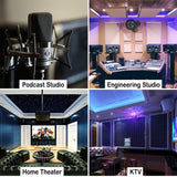 12-Pack: AGPtEK Soundproof Foams Acoustic Sound Panels