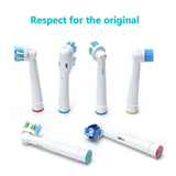 12-Pack: Assorted Clean Replacement Electric Toothbrush Heads