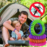 12-Pack: Deet-Free Mosquito & Insect Repellent Bracelets