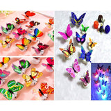 12-Pack: LED Butterfly Decoration Night Light