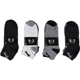 12-Pack: Men Low-Cut Soft Ankle Socks