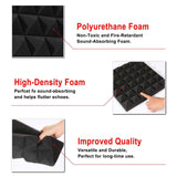 12-Pack: Sound Absorbing Foam for Recording Studio