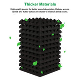 12-Pack: Sound Absorbing Foam for Recording Studio