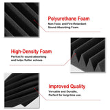 12-Pack: Sound Proof Padding Acoustic Foam Panels