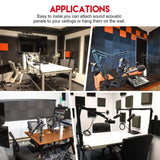 12-Pack: Sound Proof Padding Soundproof Foams
