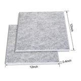 12-Packs: AGPtEK Acoustic Absorption Noise Cancellation Panels