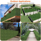 12-Piece: Artificial Boxwood Plant Grass