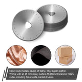 12-Piece Set: 45mm Rotary Cutter Blades