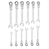 12-Piece Set: 8-19mm Metric Combination Wrench