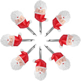 12-Pieces: Christmas Shower Curtain Anti-Rust Hooks
